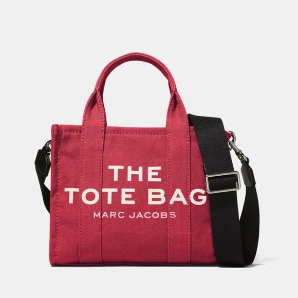 Marc Jacobs Handbags - Marc Jacobs The Small Canvas Tote Bag - Persian Red